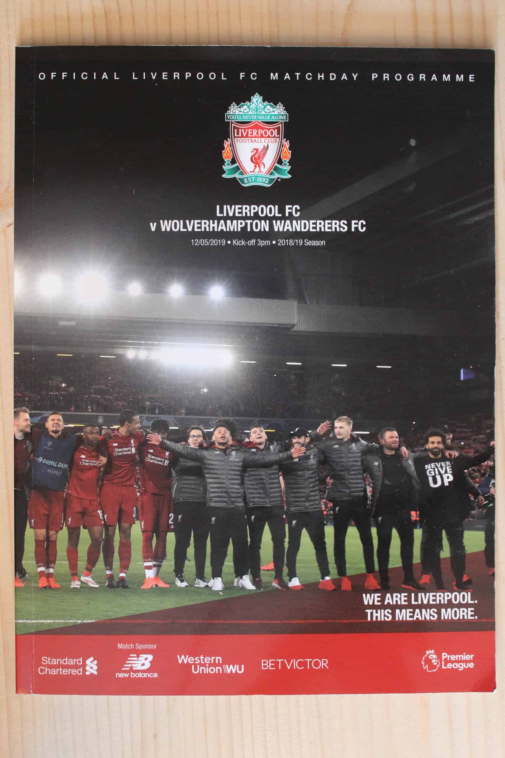 Liverpool FC v Wolverhampton Wanderers FC